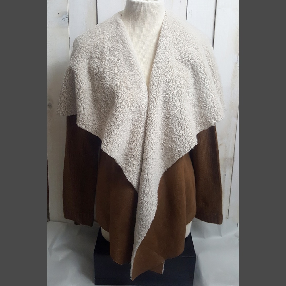 Ruff Hewn Womens Sweater Brown Large NWT